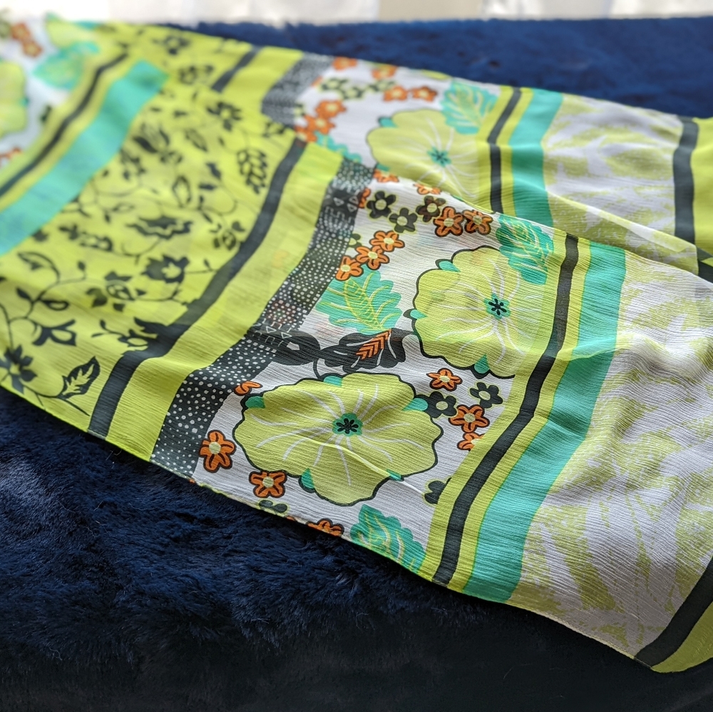 Rectangular Silk Scarf - image 2